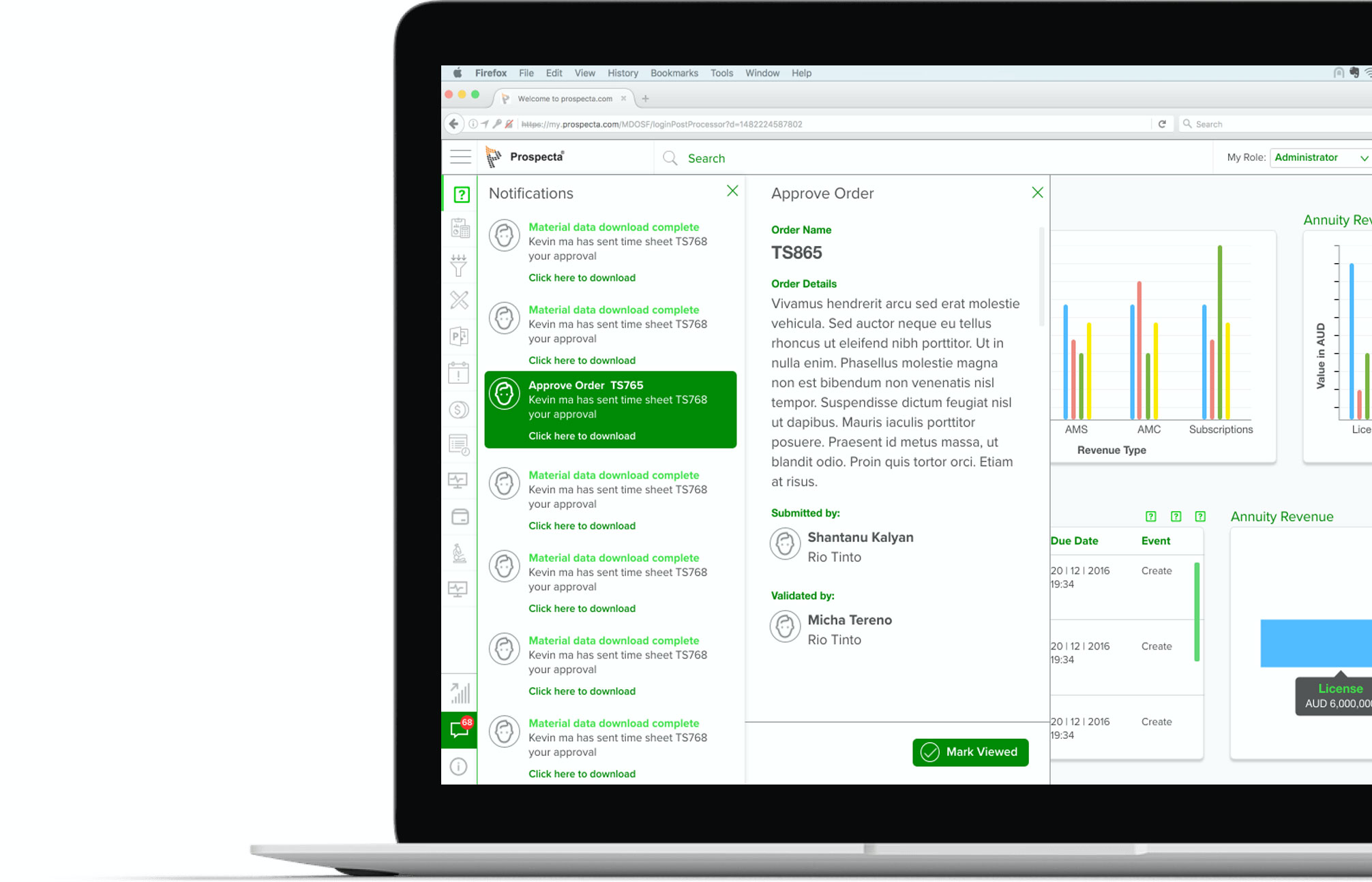 UX for Prospecta